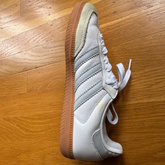Adidas Samba OG White/Halo Blue M 5 / W 6 - Picture 5 of 9